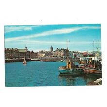 The Harbour, Campbeltown, Postcard.