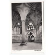 The Chapter House Wells Cathedral RP Postcard