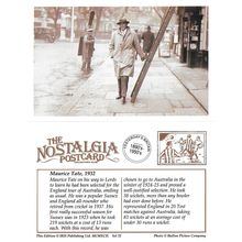 Postcard England Sussex Cricket Maurice Tate 1932 Bowler Bowl - Nostalgia