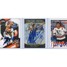 Autographed 3 Card Lot with Dirk Nowitzki Signed