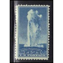 744 5c Yellowstone National Park Just Clears MNH U1595