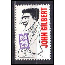 2823 29c John Gilbert Fine MNH V2485