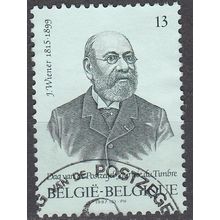 Belgique 1987 Michel 2300 O Cote (2008) 0.30 € Jacob Wiener Graveur Cachet rond