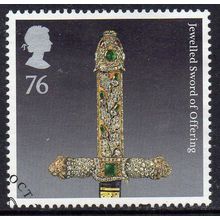 GB 2011 The Crown Jewels - Jewelled Sword of Offering 76p ex FDC