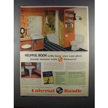 1955 Universal-Rundle Bathroom Fixtures Ad - Helpful