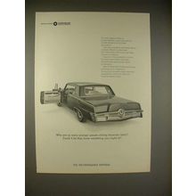 1965 Chrysler Imperial Car Ad - Younger People Driving