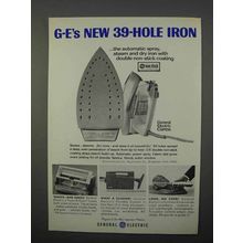 1966 General Electric Ad - Iron, Toast-R-Oven