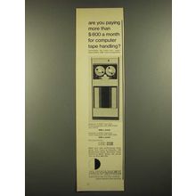 1966 Hewlett-Packard Datamec D 3029 and D 2030 Tape Units Ad