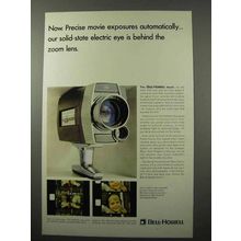 1967 Bell & Howell Super 8 Movie Camera Ad - Precise