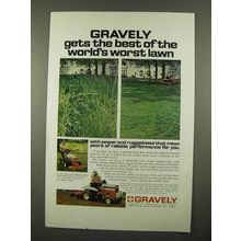 1975 Gravely Lawn Mowers Ad - Best of The Worst Lawn