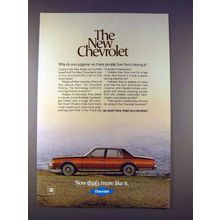 1978 Chevrolet Car Ad - The New Chevrolet!
