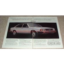 1979 Audi 5000 2-page Ad, Hard to Find a Better Combo!!