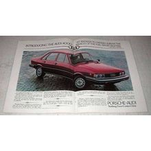 1979 Audi 4000 Car Ad - Survive Ravages of the Eighties