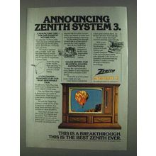 1978 Zenith Puccini SK2527P Television Ad
