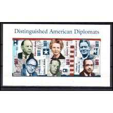 4076 39c American Diplomats SS Very Fine MNH L06098