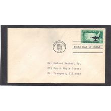 FDC 1206 4c Education (No Cachet-Typed/A) CV41981
