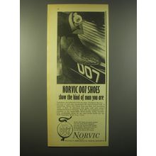 1965 Norvic 007 Shoes Ad - Norvic 007 Shoes show the kind of man you are