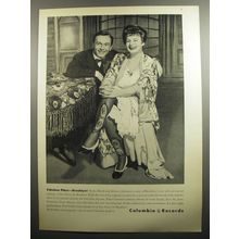 1951 Columbia Records Ad - Shirley Booth and Johnny Johnston - Brooklyn
