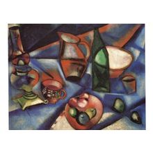 Marc Chagnall Still Life Painting Postcard
