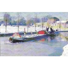 Northamptonshire COSGROVE Canal Postcard (Shepperton Swan 2)