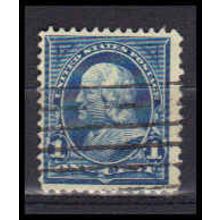 Used 264 1c Benjamin Franklin Fine RA1022