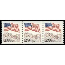 2523 29c U.S. Flag Fine MNH PNC 4/3 R0087
