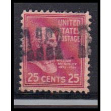 Used 831 50c Howard Taft Just Clears KA8398