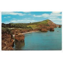 Ladram Bay Near Sidmouth Devon Postcard 1408