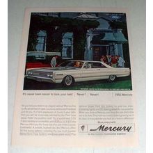 1966 Mercury Park Lane Car Ad - Del Monte Lodge