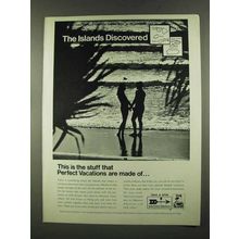 1972 Discover America Ad - The Islands Discovered