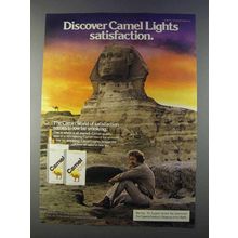 1980 Camel Lights Cigarettes Ad - Discover Lights