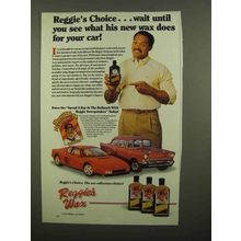 1989 Reggie's Wax Ad - Reggie Jackson