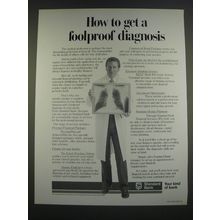 1989 Standard Bank Ad - How to get a foolproof diagnosis