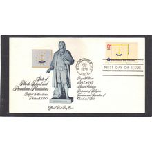 FDC Fleetwood 1645 13c Rhode Island (Cachet-U/A) CV39710