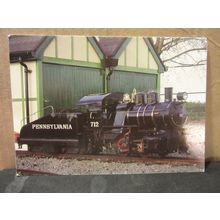 NO 712 'PENNSYLVANIA' engine unused postcard Evesham Vale Light Railway =