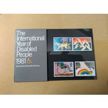 British International Disabled People Presentation Pack Number 125 1981