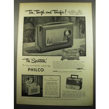 1955 Philco Advertisement - Sportster, Overnighter and First Mate Radios