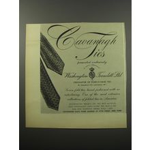 1955 Cavanagh Ties Advertisement