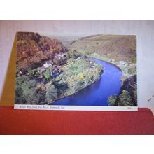 RIVER WYE FROM THE YAT ROCK, SYMONDS YAT unused postcard by H. Barton =