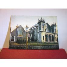 OLD TEMPLE CHURCH, MOFFAT HALL, ST. MARY CRAY, BROMLEY, LONDON unused postcard =