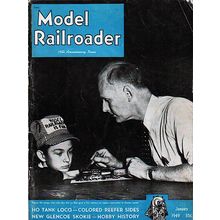 Model Railroader magazine complete year 1949 - free shipping