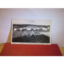 FLASK CARAVAN SITE, FLYINGDALES, ROBIN HOOD'S BAY, YORKS postcard RP 1971 pm =