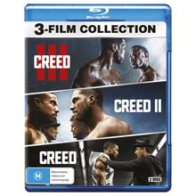 Creed 3-Film Collection Blu-ray | Creed + Creed 2 + Creed 3 | Region B