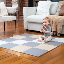 Miotetto Foam Floor Tiles for Kids - Non-Toxic Comfortable Baby Play Mat and Int