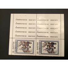 ICOLLECTZONE US Montana 1992 Pair with tab and L & R Salvage VF NH Duck Stamp