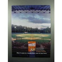 2001 General Mills Wheaties Cereal Ad - Cover All Bases