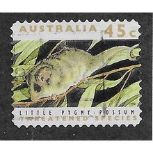 AUS 1992 45c (S/A) 'LITTLE PYGMY POSSUM'(PHOS )(LITHO) FINE USED (EBID60-039)