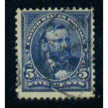Used 281 5c Ulysses S. Grant Just Clears M05004