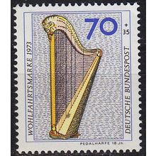GERMANY BUND [1973] MiNr 0785 ( **/mnh ) Musik