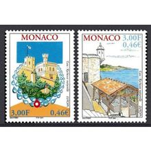 Monaco 2001 Europa, Water Theme Designs, UNM / MNH